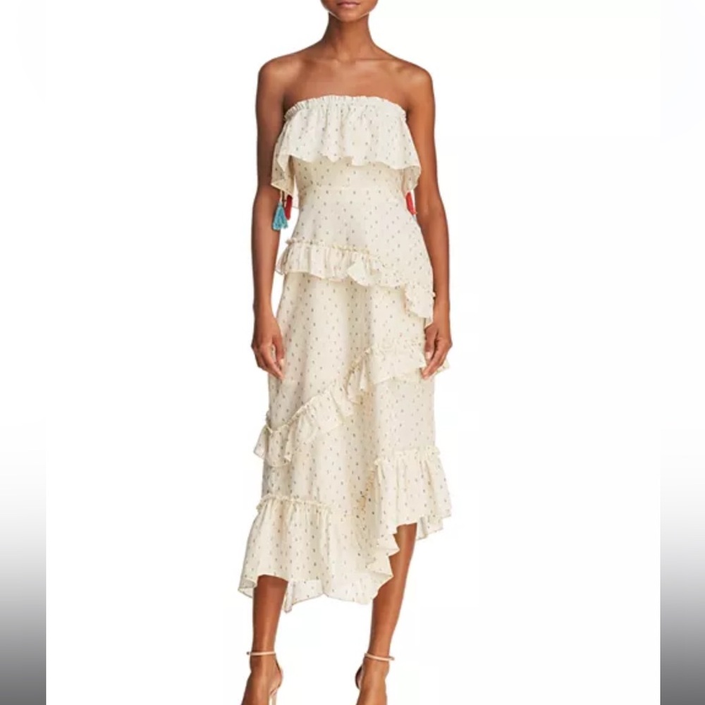 Ruffled Midi Dress